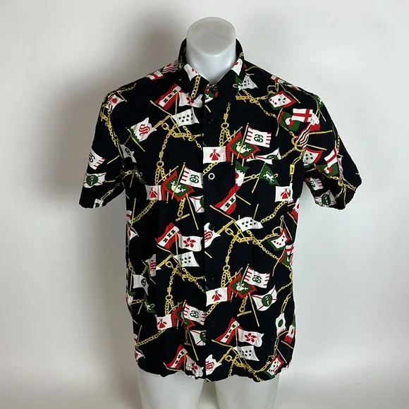 トップス STUSSY UNION PAISLEY SHIRT XL STUSSY UNION PAISLEY SHIRT XL